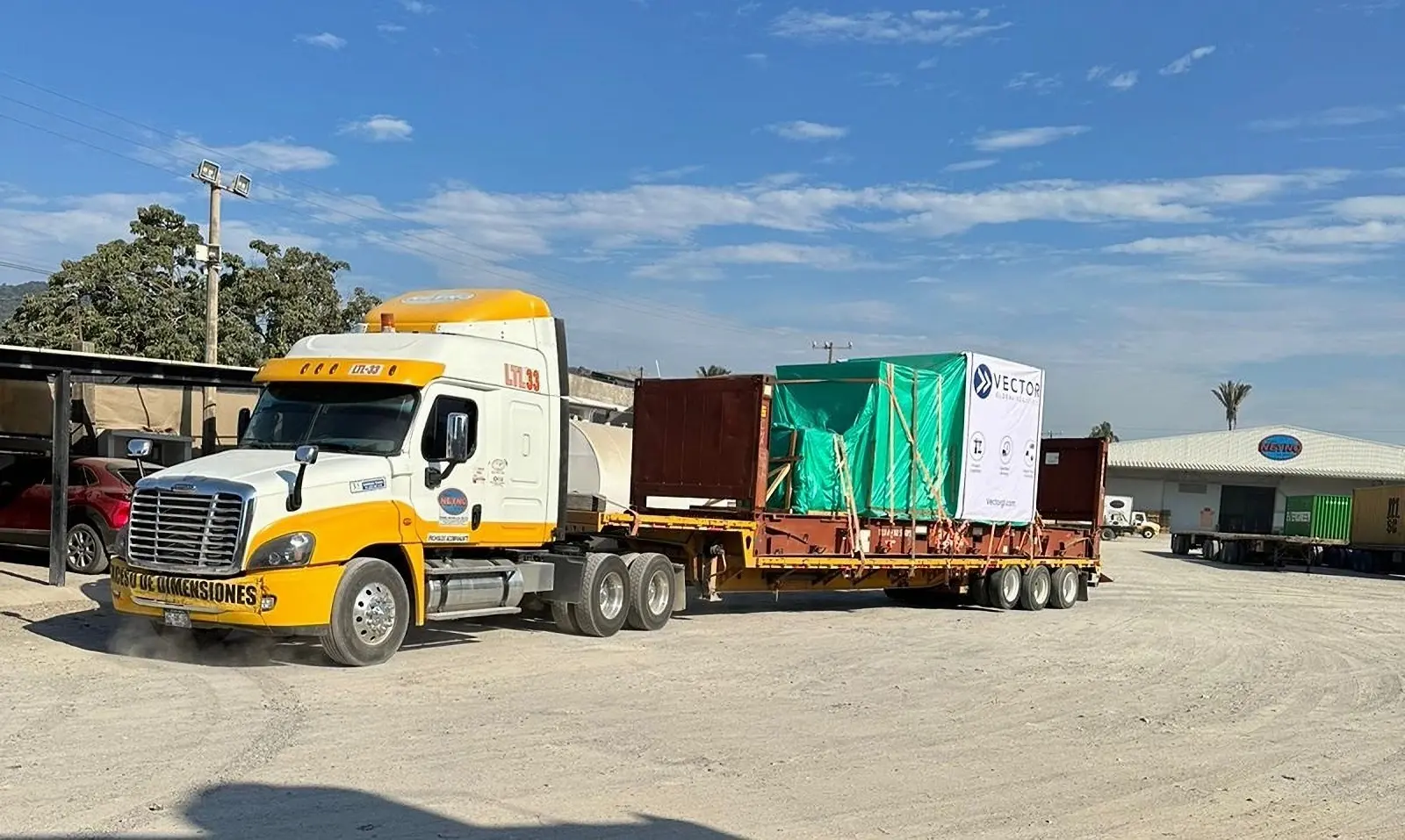 Case Study – Oversized Cargo on the Move: Transporting a Million-Dollar Machine From China to Mexico
