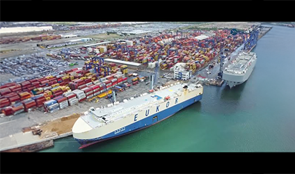 Overdimensioned Cargo at Puerto de Altamira